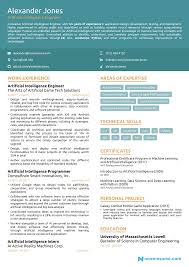 Maybe you would like to learn more about one of these? Ai Engineer Resume Example Writing Guide For 2021