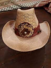 Vintage Straw Western Hat Feathers Unbranded Western Western Hats Western Boots Women Western Cowboy Hats