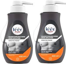 The hair removal cream can be used on legs, arms as well as the underarm region. Veet For Men Sensitive Power Hair Removal Cream In Practical Dispenser With Spatula Quick Effective Hair Removal For Men In Just 5 10 Minutes Pack Of 2 2 X 400