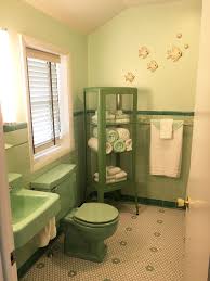 Mid Century Green Bathroom Tile In 2020 Green Tile Bathroom Retro Bathrooms Green Bathroom