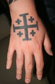 The current flag of georgia, introduced in 2004, also features this type of christian cross. Holy Knight Templar Tattoos Shefalitayal