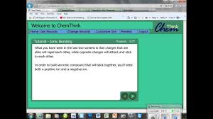 Ionic bonding is modeled using an explorelearning gizmo. Chemthink Com Ch 8 Ionic Bonding Questions Part 1 Youtube