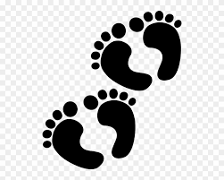 Download Baby Feet Clipart Png Transparent Png 522x593 2233436 Pngfind