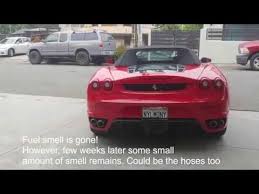 It was completely restored by our craftsmen. Ferrari F430 Fuel Smell Fuel Pump Quick Fix Youtube