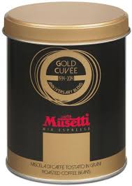 Musetti high quality caffe coffee beans arabica top original italian 1 kg. Musetti Espresso Gold Cuvee
