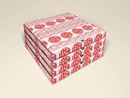 A Carolling Pizza Box Creative Packaging Design Pizza Boxes Christmas Pizza