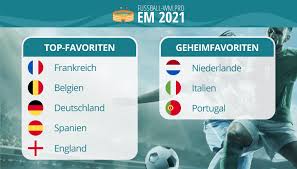 Neben dem sieger der europameisterschaft geht auch der torschützenkönig in die geschichte dieses turniers ein. Em 2021 Favoriten Wer Wird Europameister Euro 2020