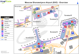 Moscow Sheremetyevo International Svo Airport Terminal Map Overview Sheremetyevo International Airport Airport Guide Airports Terminal