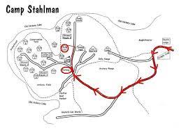 Map To Camp Stahlman Boxwell Scout Reservation Map Boy Scout Troop Scout