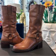 Frye Kate Harness boots size 8