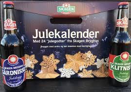 Kalenderne som omtales her passer like godt for fornuftige kvinner som for noen som helst form for mannfolk. Julekalender 24 Stk 50 Cl Ol Skagen Bryghus
