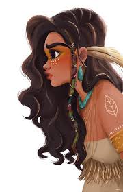 Pin By Aja Hannah On Wallpaper Disney Drawings Woman Drawing Disney Art