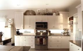Kitchen Greenery Decor And Pics Of Kitchen Mantel Decor Ideas Above Kitchen Cabinets Kitchen Cabinets Decor Top Kitchen Cabinets