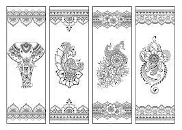 See more ideas about free printable bookmarks, bookmarks, bookmarks printable. Printable Bookmark For Book Coloring Set Of Black And White Royalty Free Cliparts Vectors And Stock Illustration Image 130489532