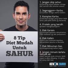 Tapi, tak salah untuk mecuba betul tak? Tip Sahur Health Info Diet Health Fitness