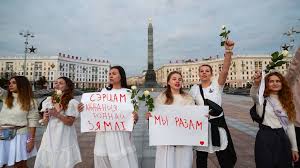 Republic of belarus full name: Wieder Proteste Belarus Trotzt Der Polizeigewalt