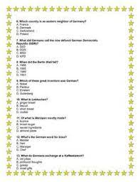 This post was created by a member of the buzzfeed commun. Culture Quiz German Speaking Countries By Petra Beierling Tpt
