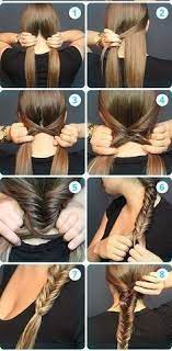 Les tresses sont une idée de coiffure facile à faire, laquelle va en plus souligner votre féminité. Epingle Sur Cheveux