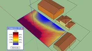 Logiciel calcul ombre port?e maison. Orientation Exposition Ensoleillement Maison Appartement Simulation Ombres Portees Sur Terrain Youtube