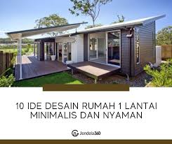 Desain rumah minimalis 2 lantai 8x6 meter yg di desain oleh tim mzu official terdiri dari: 10 Ide Desain Rumah 1 Lantai Minimalis Dan Nyaman