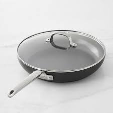 Williams Sonoma Professional Ceramic Non Stick Plus Fry Pan With Lid 12 Ceramic Non Stick Forged Cookware Williams Sonoma Cookware