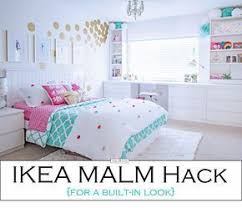 Buy or diy plugin sconces. Ikea Hack For A Built In Look Tween Girls Room Tween Girls Bedroom Makeover Bedroom For Girls Kids