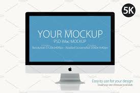 Mockup Apple Imac On White Imac Ipad Charger Screen Protector Packaging
