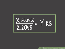 how to convert pounds to kilograms 6 steps with pictures