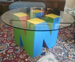 Ocarina of time, super smash bros., and golden eye 007. Nintendo 64 Coffee Table Base