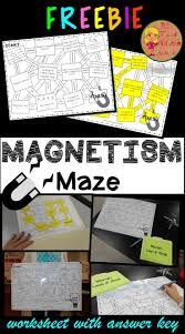 Magnetism Maze Worksheet Free In 2020 Maze Worksheet Elementary Science Activities Teaching Freebies