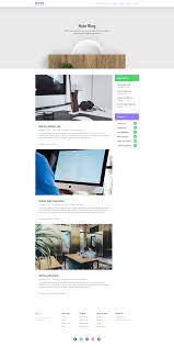 Nyte Psd Template For Creative Agencies Creative Agency Psd Templates Learning Design