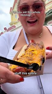 Eat four hotdogs & I think you’ll be close to this one 🌭😭 Magic Kingdom  🏰 Casey’s Corner ⚾️ #CaseysCorner #MagicKingdom #Hotdog