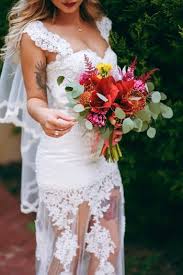 Neue 2016 ballkleid weiß camouflage hochzeitskleid stickerei mit perlen camo hochzeitskleid brautkleider robe de mariage ff88. Im Brautkleid Mit Tattoo So Schon Sind Tatowierte Braute