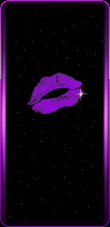 We determined that these pictures can also depict a artistic, colorful, lips, paint, rainbow. Purple Lip Wallpaper By Nikkifrohloff 0d Free On Zedge