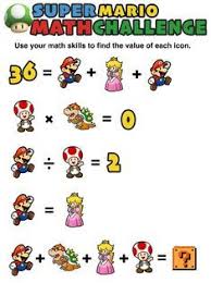 Have You Seen These Free Super Mario Math Puzzles Mashup Math Maths Puzzles Fun Math Math Challenge