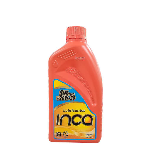 INCA SEMI-SINTETICO 20W50 LITRO
