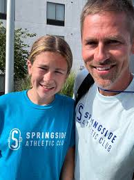 So proud of both of these humans!! Junior Team Tennis is an event Dean Morse  has been involved in and coaching for 15 years. He works tirelessly to  create teams, involve families,