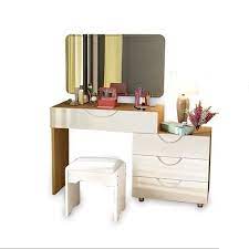 Tablo Coiffeuse Toaletka Do Sypialni Schminktisch Comoda Para Vintage Retro Wooden Quarto Bedroom Furn Furniture Dressing Table Dressing Table Vanity Furniture