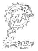 Miami Dolphins Logo Coloring Page Dolphin Coloring Pages Coloring Pages Dolphins Logo
