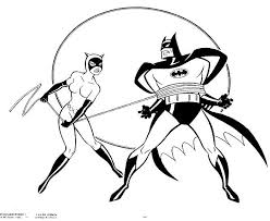 Batman And Catwoman Comic Book Art Style Batman Coloring Pages Batman And Catwoman