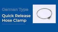 German Type Quick Release Hose Clamp