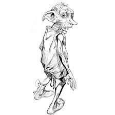 Dobby Samah Sbay Saoui On Artstation At Https Www Artstation Com Artwork Gbxlg Harry Potter Coloring Pages Harry Potter Printables Free Harry Potter Colors