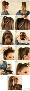 High Ponytail For Mane Like Thick Hair Highponytail Ponytail Diy Hair Tutorial Howto Hair Inspiration Long Hair Styles Hair Styles