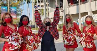 Amazon's alexa will murder us all, but not before making you laugh! Rebel Wilson Poses With The Super Bowl Cheerleader In A Bodysuit To Show Off London News Time