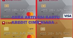 Dulunya cimb niaga ini bernama bank niaga. 2 Cara Mengaktifkan Kartu Kredit Cimb Niaga Sekalian Buat Pin Kartu Bank