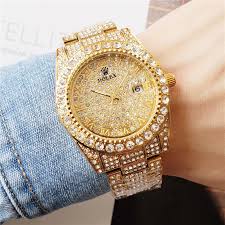 Shop nixon's gold men's watches and find a wide selection of many of your favorite styles in both analog and digital. Rolex Watches Men And Women Couple Watches Full Diamond Watches Fashion Watches Gold Watches Shopee Philippines