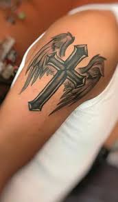 Cross tattoos are usually associated with religion. 85 Amazing Cross Tattoos Designs And Ideas