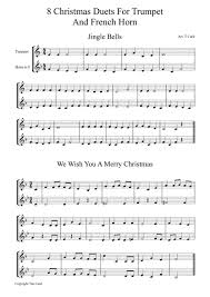 8 Christmas Duets For Trumpet And F Horn Christmas Duets Digital Sheet Music Sheet Music