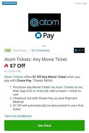 Chase pay, the mobile payment system created by chase bank, has found itself another home now that it is being accepted by atom tickets as viable payment for movie tickets. Behindwoods Book Your Tickets Using Atom App And Chase Facebook