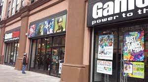 Gamestop In Manhattan Video Game Anime Game System Broadway Shows